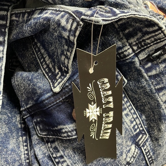 Crazy Train Denim Jacket - Picture 9 of 9